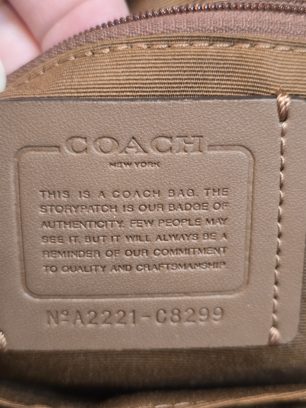 Coach Court Colorblock Leather Backpack NWOT - Picture 7 of 11